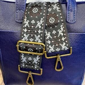 Wide Black Brown Gray Crossbody Strap Guitar Strap Tote Bag Handle NEW